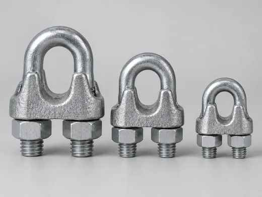 Grampos para Cabo de Aço